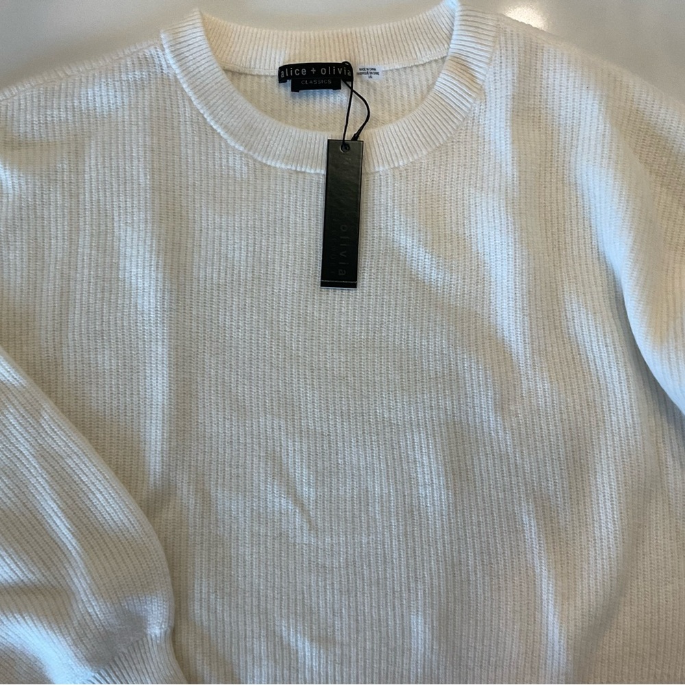 Alice + Olivia Cashmere Sweater-NWT
